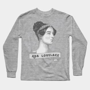 Ada Lovelace Portrait Long Sleeve T-Shirt